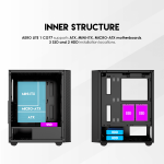 AERO CG77 TEMPERED GLASS PC CASING - Image 3