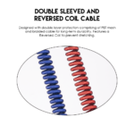 AC701 TYPE C COILED CABLE FOR MECHANICAL KEYBOARDS - Image 3