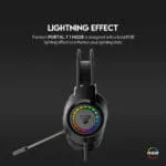 PORTAL 7.1 HG28 RGB USB GAMING HEADSET - Image 2