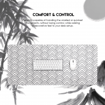 Fantech ATO GEO Deskmat MP905 GE01 Mousepad XL - Image 6