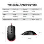 P31 3 IN 1 KEYBOARD MOUSE AND MOUSEPAD COMBO - Image 8