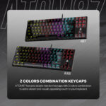 ATOM 87 MK876 V2 RGB TKL SUMI EDITION WIRED MECHANICAL GAMING KEYBOARD - Image 6
