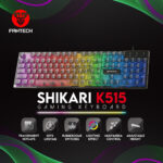 SHIKARI K515 TRANSPARENT RGB GAMING KEYBOARD
