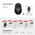 W191 GO 2.4 Ghz SILENT CLICK WIRELESS MOUSE - Image 3