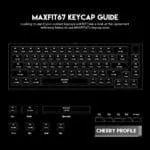 MAXFIT67 MK858 MODULAR MECHANICAL KEYBOARD - Image 2