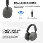WH06 GO TUNE DUAL MODE WIRELESS HEADSET - Image 2