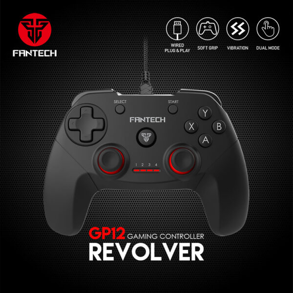GP12 REVOLVER WIRED GAMING CONTROLLER