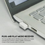 W191 GO 2.4 Ghz SILENT CLICK WIRELESS MOUSE - Image 6