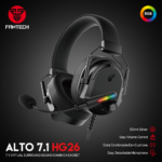 HG26 ALTO RBG GAMING HEADSET BLACK 7.1