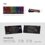 MAXFIT87 MK856 TKL MECHANICAL GAMING KEYBOARD - Image 5