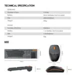 WK895 GO POP OFFICE WIRELESS KEYBOARD MOUSE COMBO - Image 4