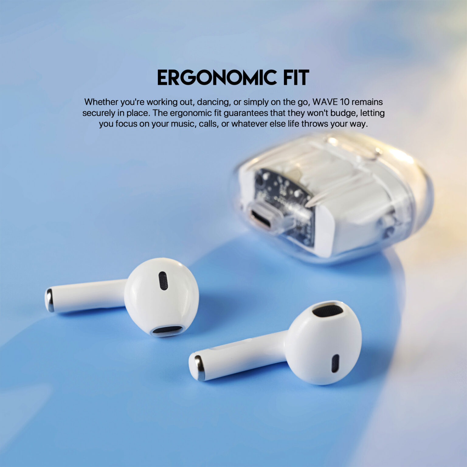 TWS BLUETTOTH WIRELESS WAVE 10 TW10 EARBUDS - Fantech Nepal | Gaming Store