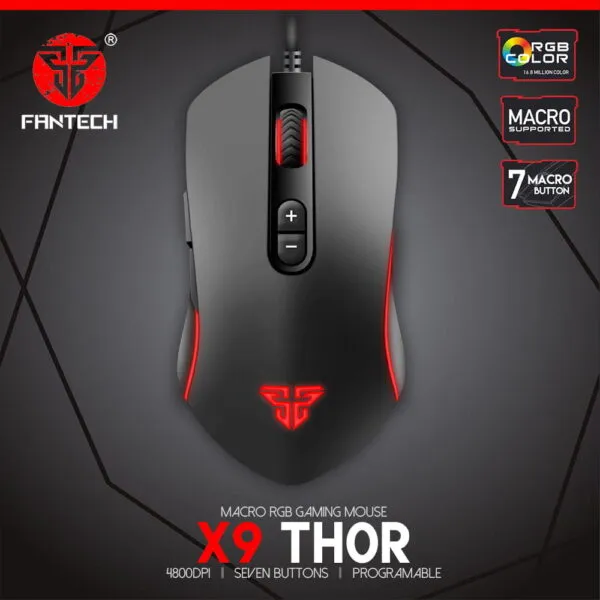 X9 THOR MACRO WIRED GAMING MOUSE