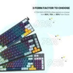 MK875 V2 ATOM 81 MIZU EDITION MECHANICAL KEYBOARD - Image 2