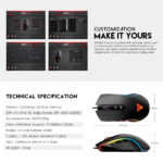 THOR II X16 V2 MACRO WIRED GAMING MOUSE - Image 3