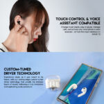 TWS BLUETTOTH WIRELESS WAVE 10 TW10 EARBUDS - Image 3