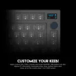 MAXFIT81 MK910 FROST WIRELESS MODULAR MECHANICAL KEYBOARD BAREBON - Image 2