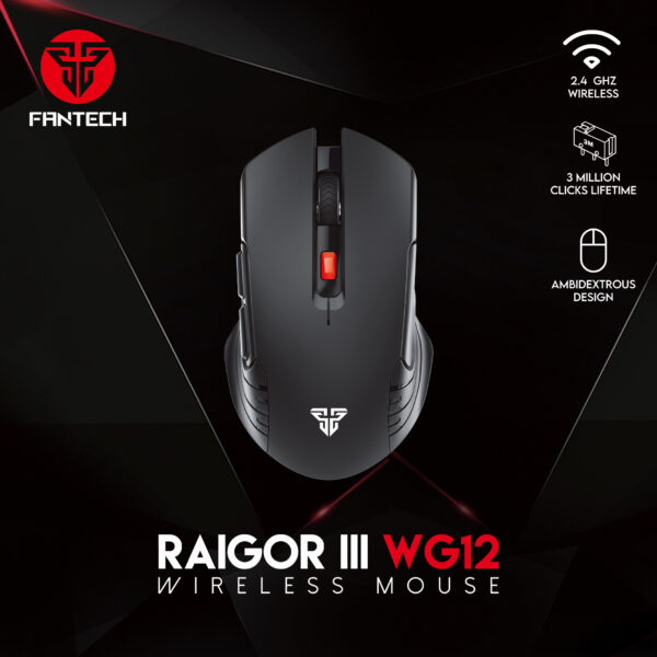 RAIGOR III WG12 WIRELESS MOUSE