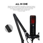 AC902s BOOM ARM ADJUSTABLE MICROPHONE STAND - Image 3