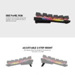 MAXFIT87 MK856 TKL MECHANICAL GAMING KEYBOARD - Image 2