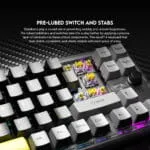 MAXFIT70 MK911 Wireless 65% MECHNAICAL GAMING KEYBOARD - Image 9