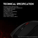 RAIGOR ll WG10 PRO WIRELESS GAMING MOUSE - Image 9