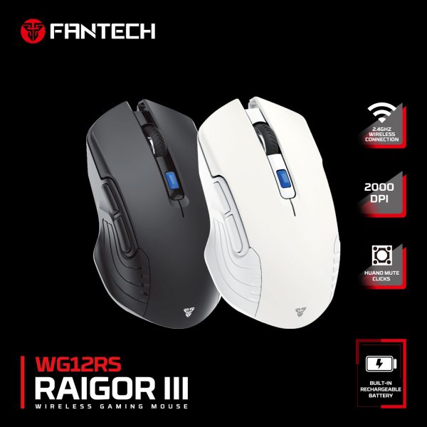 WG12RS RAIGOR III WIRELESS GAMING MOUSE
