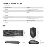 GO WK894 WIRELESS KEYBOARD MOUSE COMBO - Image 2