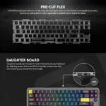 MAXFIT70 MK911 Wireless 65% MECHNAICAL GAMING KEYBOARD - Image 5