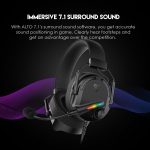 HG26 ALTO RBG GAMING HEADSET BLACK 7.1 - Image 5