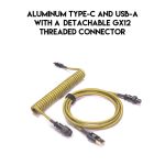 AC701 TYPE C COILED CABLE FOR MECHANICAL KEYBOARDS - Image 3
