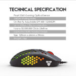 HIVE UX2 RGB GAMING MOUSE - Image 7