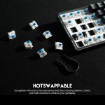 MAXFIT 61 MK857 FROST WIRED MODULAR MECHANICAL KEYBOARD - Image 2