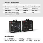 WH01 BLUETOOTH WIRELESS HEADPHONE - Image 2