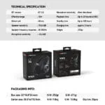 WH01 BLUETOOTH WIRELESS HEADPHONE - Image 3