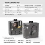 WH06 GO TUNE DUAL MODE WIRELESS HEADSET - Image 8