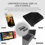 Fantech Multi Platform Gamepad Android PC PS Gamepad Wireless Shooter III WGP13S Joystick USB Type C - Image 10