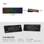 Keyboard Gaming Mechanical MAXFIT108 MK855 Full Size - Image 8