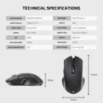 WG12RS RAIGOR III WIRELESS GAMING MOUSE - Image 7