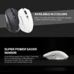 WG12RS RAIGOR III WIRELESS GAMING MOUSE - Image 9