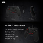 GP13 SHOOTER ll WIRED GAMING CONTROLLER - Image 5