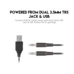 PORTAL HQ55 GAMING HEADSET 3.5mm JACK - Image 2