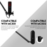 AC902s BOOM ARM ADJUSTABLE MICROPHONE STAND - Image 5