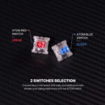 MK886V2 ATOM 104 SUMI EDITION MECHANICAL KEYBOARD - Image 8