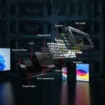 MAXFIT70 MK911 Wireless 65% MECHNAICAL GAMING KEYBOARD - Image 12