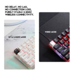 MAXFIT 61 MK857 FROST WIRELESS MODULAR MECHANICAL KEYBOARD - Image 10