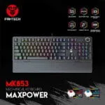 MAXPOWER MK853 V2 RGB MECHANICAL KEYBOARD WITH WRIST REST