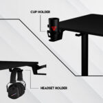 WS311 WorkStation Adjustable Rising Desk - Image 6