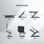 NC30 RGB LAPTOP COOLER  FAN NOTEBOOK COOLING PAD - Image 4