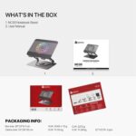 NC30 RGB LAPTOP COOLER  FAN NOTEBOOK COOLING PAD - Image 2